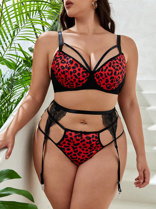 Plus Size Come To Think Of It Bra Set
