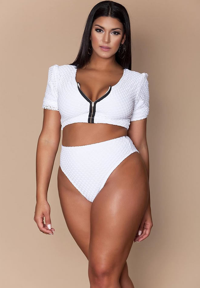 Klear Intentions Mesh Sleeve Bikini