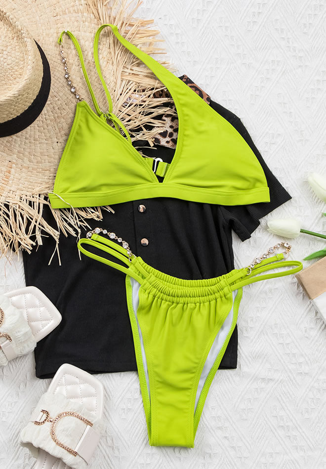 Kaleidoscope Kween Neon Kini – Krystal Chains