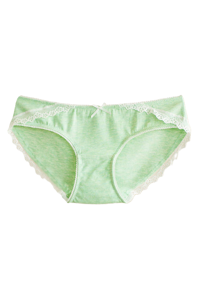 Cute Style Lace Trim Panty