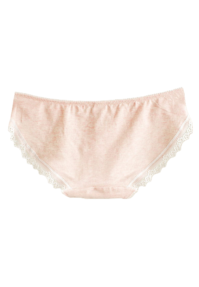 Cute Style Lace Trim Panty