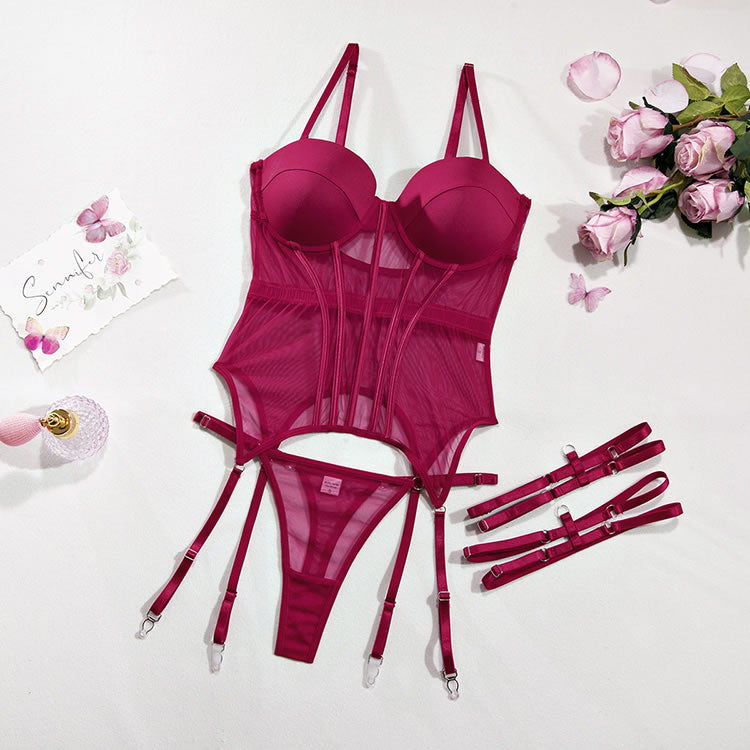 Feeling Romantic 2 Piece Bustier Set