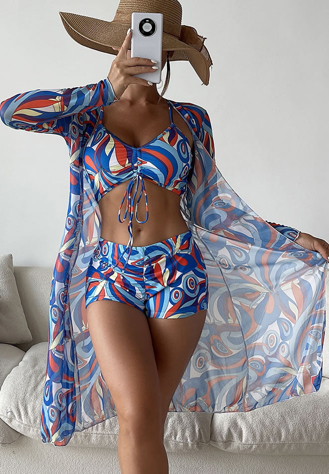 Lavish Bikini & Koverup Trio