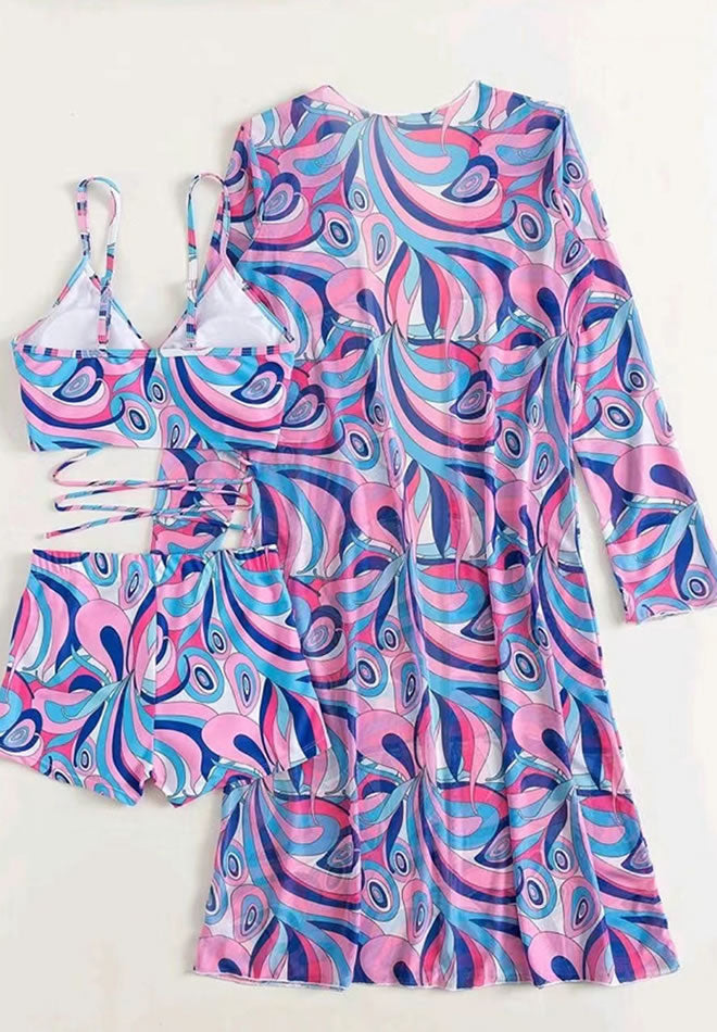 Lavish Bikini & Koverup Trio