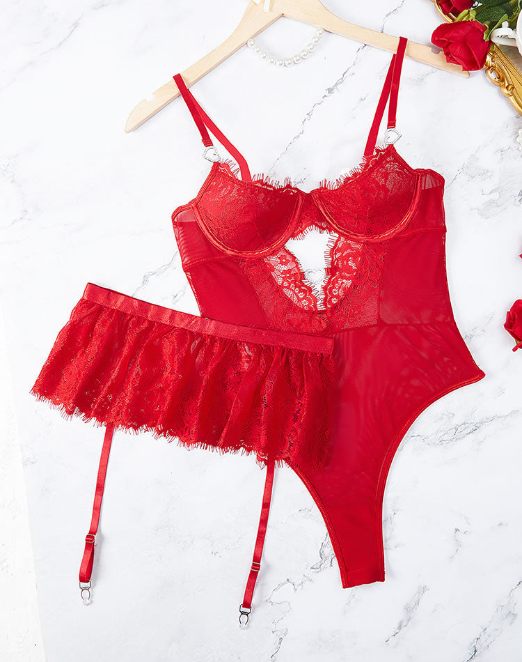 Make Me Yours Lace Teddy