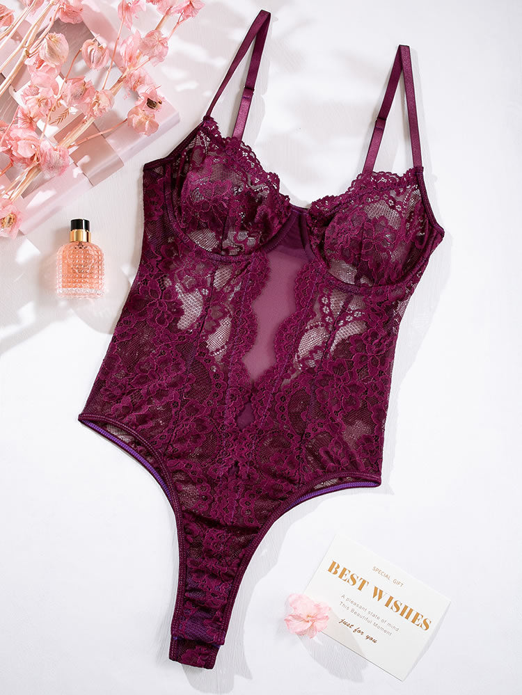 Play With Me Lace Teddy