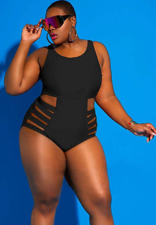 Kinked Out Cut-Out One-Piece