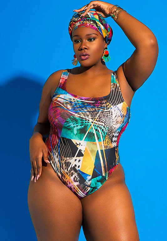 Kaleidoscope Queen One-Piece