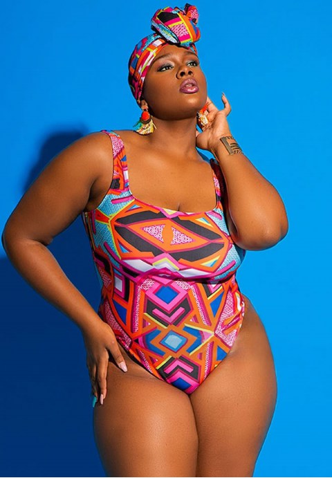 Kaleidoscope Queen One-Piece