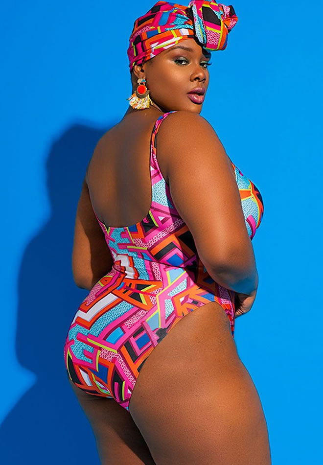 Kaleidoscope Queen One-Piece