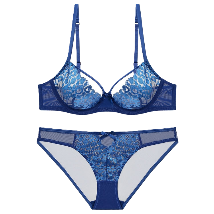 Strappy Leopard Bralette Set